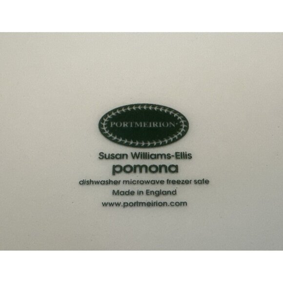 Portmeirion Pomona 1982 Ceramic Serving Bowl 10.5" Royal George Peach ENGLAND - Picture 6 of 6